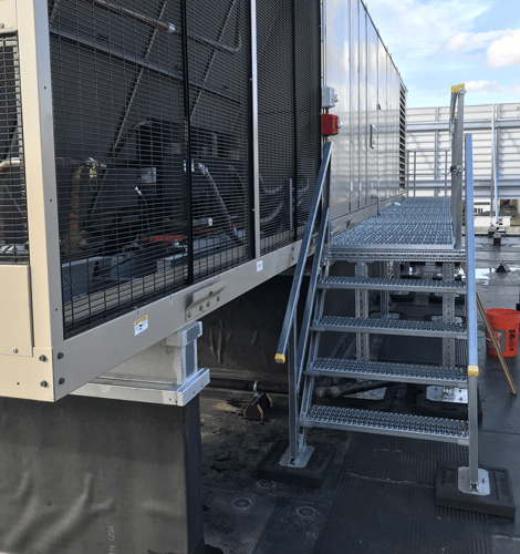 Metal Walkway | Roof Walkway Systems | FPS | Fall Protection Solutions, a division of Strut Systems Installation | An Eberl Company | Buffalo, NY USA