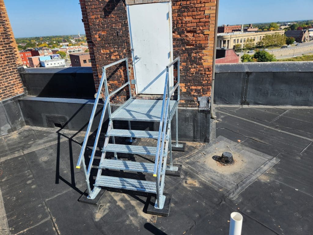 Roof Fall Protection | Access Stairs | Fall Arrest System | Fall Prevention | FPS | Fall Protection Solutions, a division of Strut Systems Installation | An Eberl Company | Buffalo, NY USA