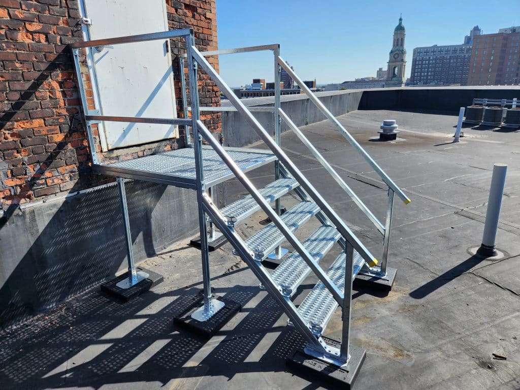 Access Stairs | Fall Arrest System | Fall Prevention | FPS | Fall Protection Solutions, a division of Strut Systems Installation | An Eberl Company | Buffalo, NY USA